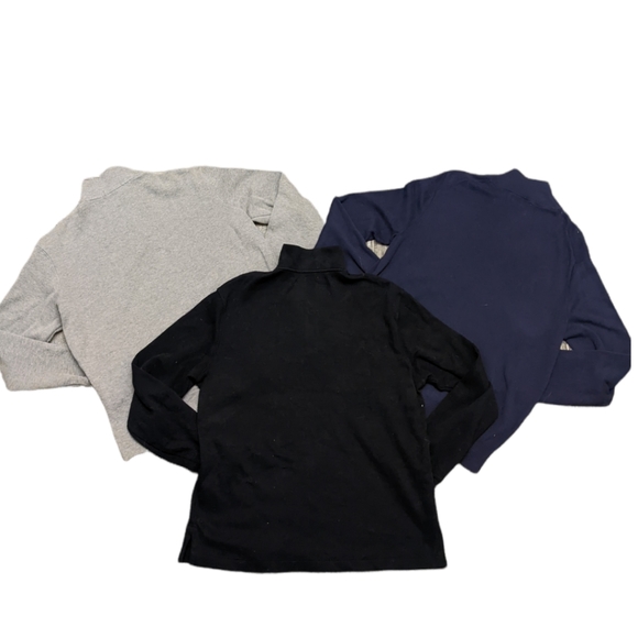 Wholesale Lot Of 3 Ralph Lauren Quarter Zip Up Pullover Sweater All Size Medium - Picture 4 of 4